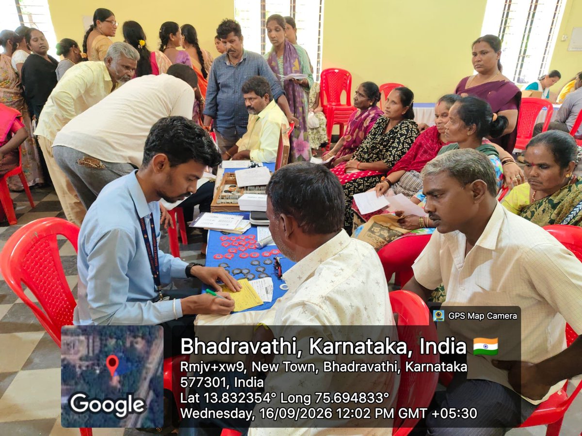 CBhadravathi's tweet photo. ಪೌರಕಾರ್ಮಿಕ ದಿನಾಚರಣೆ 2026 ರ ಪ್ರಯುಕ್ತ  ಕಚೇರಿಯ ಎಲ್ಲಾ ಪೌರಕಾರ್ಮಿಕರಿಗೆ ಆರೋಗ್ಯ ತಪಾಸಣೆ ನೆರವೇರಿಸಲಾಯಿತು. https://t.co/dGiCIDKDiW