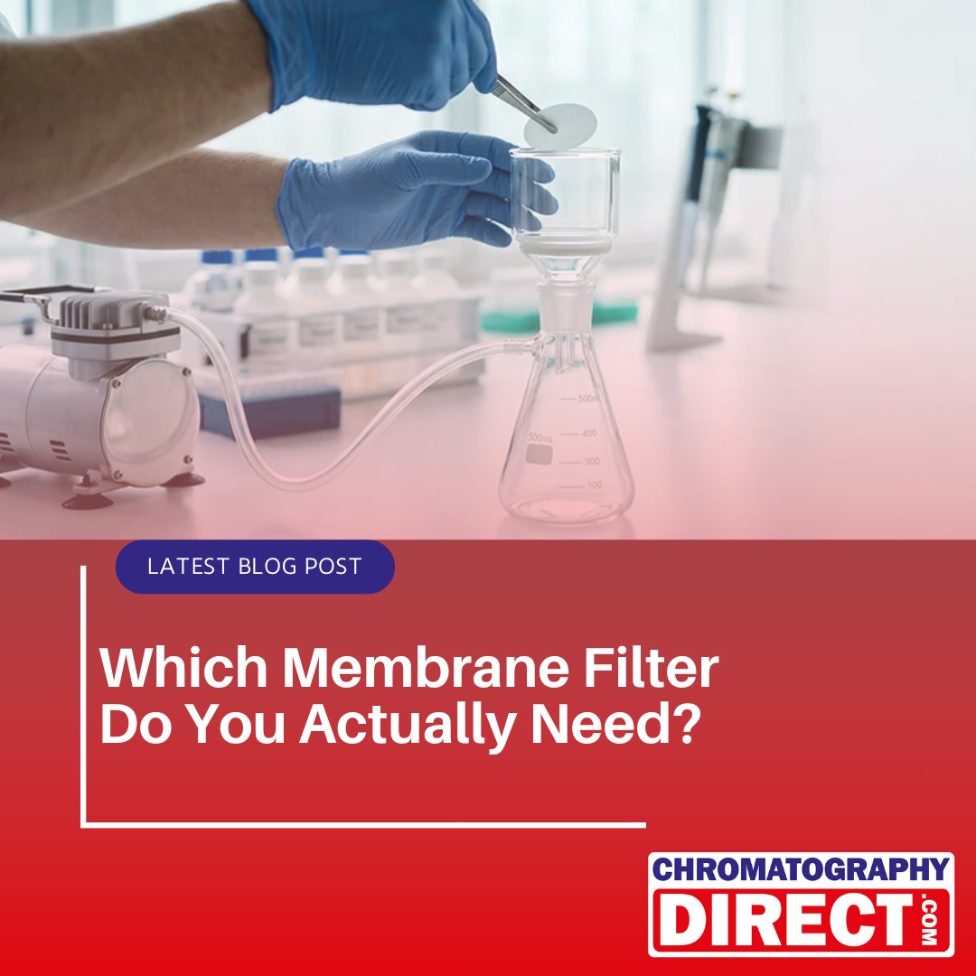 ChromDirect's tweet photo. Nylon for HPLC prep. CA for proteins. PTFE for the nasty stuff. MCE for microbiology. Know your membranes, stop overpaying for them. Full 47mm range in stock.

Read our blog: https://t.co/PBAGNmltiU

#LabLife #HPLC #Chromatography https://t.co/u4T1b8bK4V