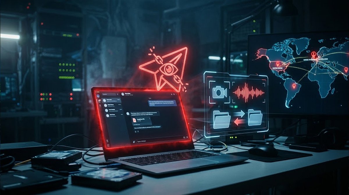 redsecuretech's tweet photo. SECURITY ALERT: Iran's HEAVYGRAM Malware
The FBI, UK NCSC, and Netherlands AIVD issued a joint advisory on HEAVYGRAM (CHOSEN BRICK).
Read more: https://t.co/aYnsVDaEP9
#HEAVYGRAM #CHOSENBRICK #Iran #MOIS #Telegram #Malware #NCSC #FBI #InfoSec #ThreatIntel https://t.co/r52j9cmoWC