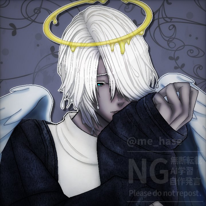 me_hase's tweet photo. #無言で片目隠れキャラの絵を上げる https://t.co/1TUylLOuJO