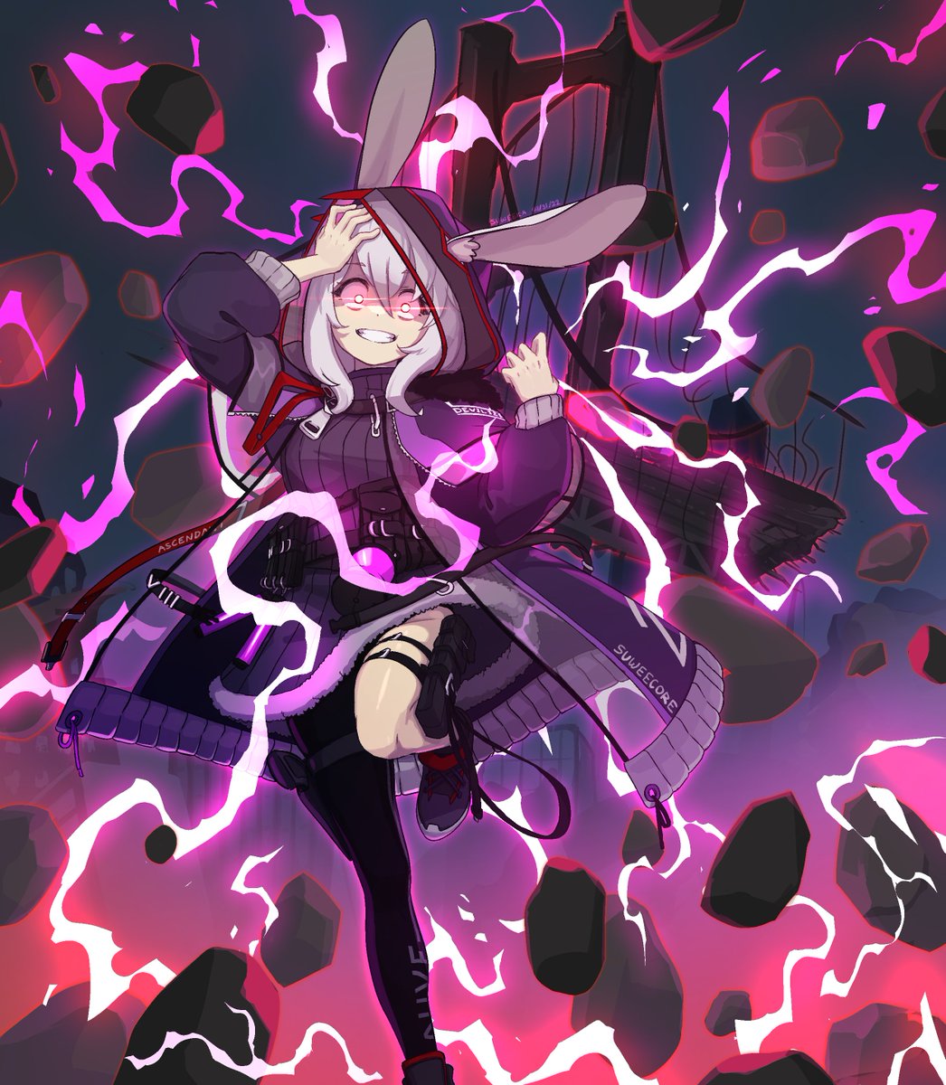 Suweeka's tweet photo. @Ddustiess have a spoopy bnuy
also i forgot how unnecessarily complex her design is https://t.co/hyTqacTf1l