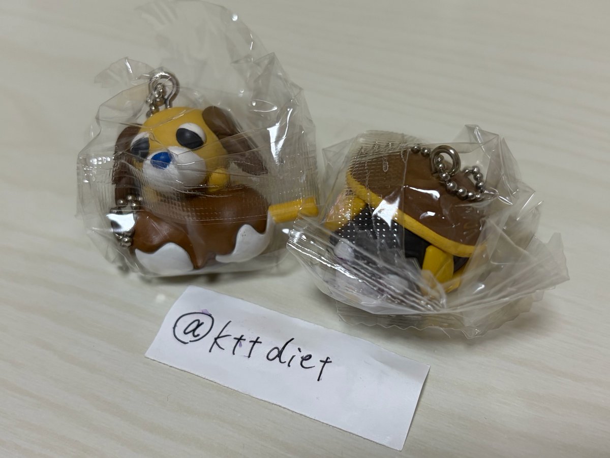 kttdiet's tweet photo. 【交換】 お茶犬 和菓子マスコット ガチャ

【譲】ムハ、ロン

【求】アール

郵送交換希望です。
よろしくお願いします！ https://t.co/8MU6vHfyxZ