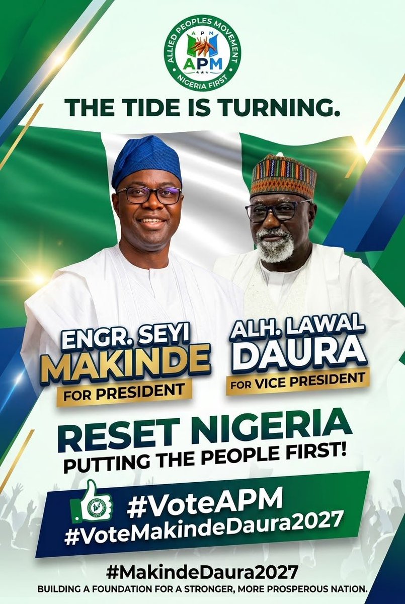 OgbajiIfeanyi's tweet photo. Real progress is about creating lasting structures, dismantling barriers, and delivering measurable results.

It's time to #ResetNigeria, be part of it. https://t.co/DmiqHQ5QIP
