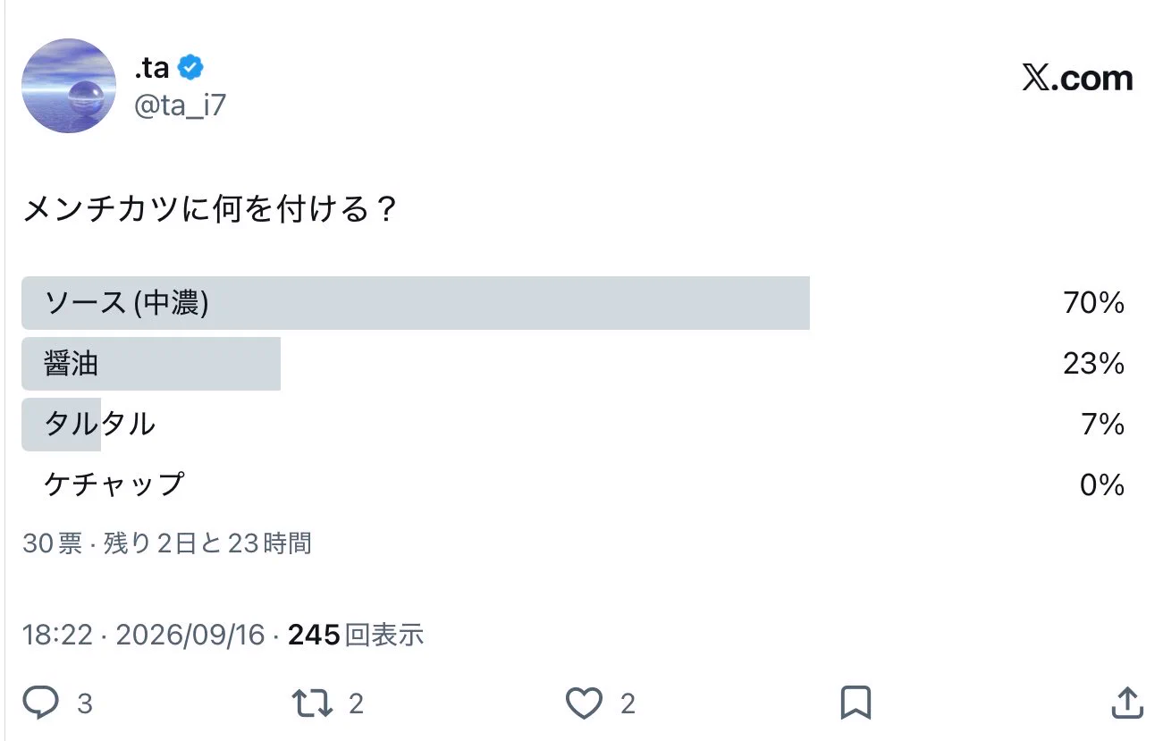ta on X: 