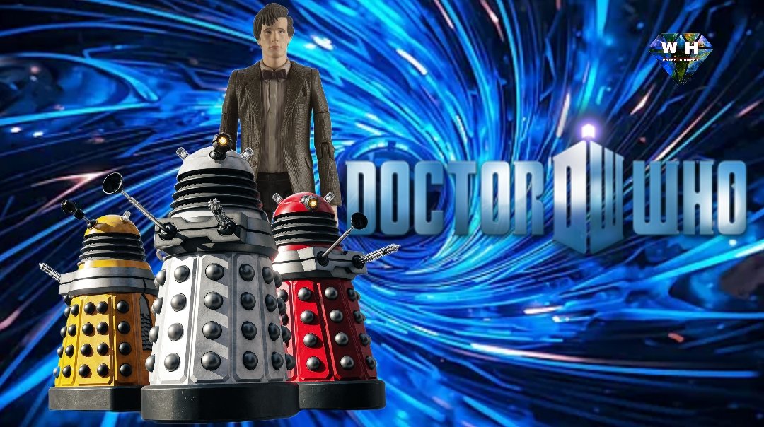 WHEntertai37613's tweet photo. Doctor who the 11th doctor adventures episode 2 is out now on wh entertainment hope u enjoy the paradigm daleks return here 
#doctorwhofigureadventures 
Episode 2 
https://t.co/B5TRNXUCVj… https://t.co/OVNtA7sjpK