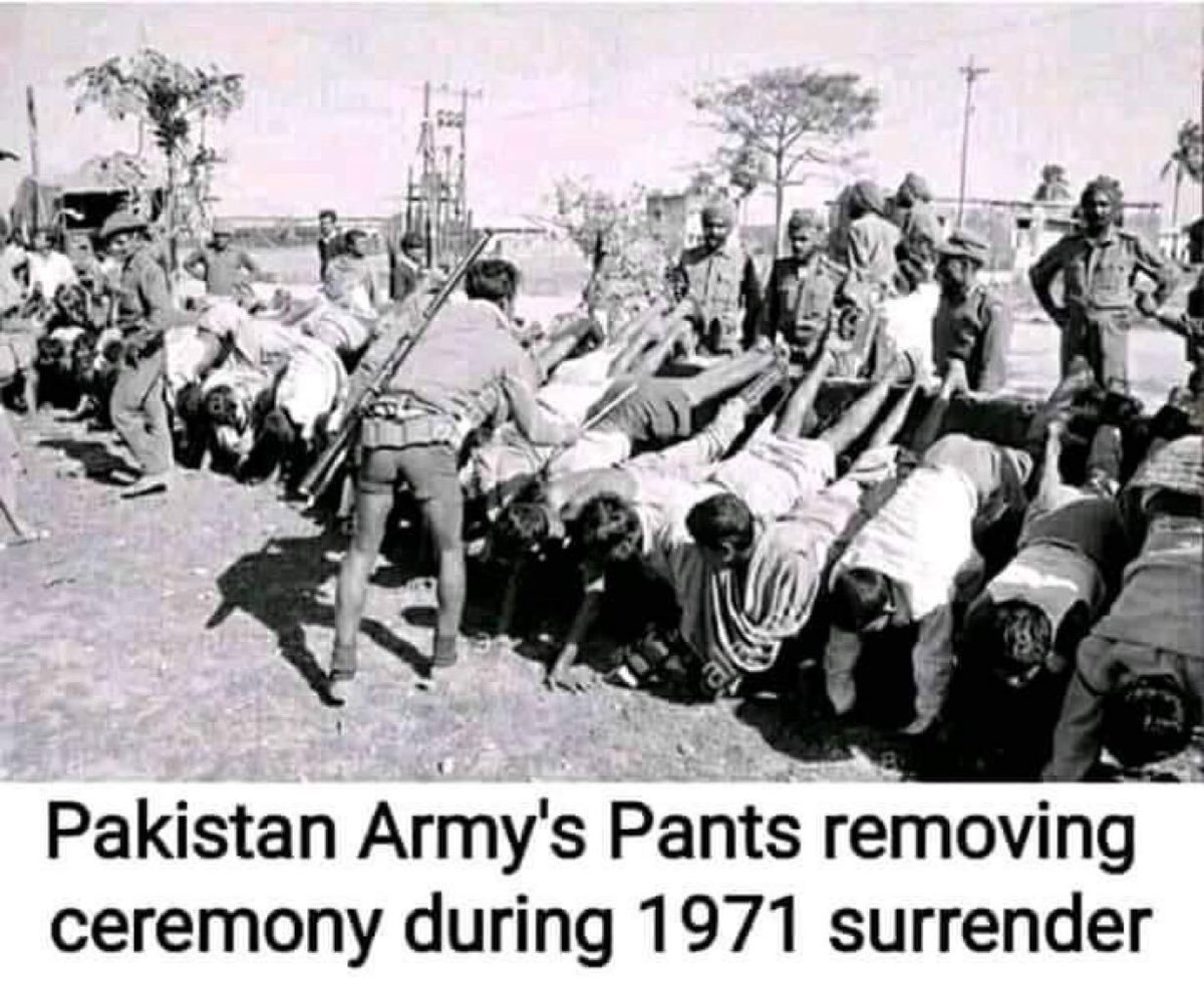 Maverick61060's tweet photo. @jira27494 @Swatianknight The country is the 'superpower' Bangladesh, aka 'Kangludesh'😹, fcuked so hard by the Porkies during Operation Searchlight that many 'war babies' were b0₹n out of ₹@₱€ afterward,to the point that you haven't found their exact fathers. Maybe this image will help you find yours https://t.co/KjrDU2VAfP