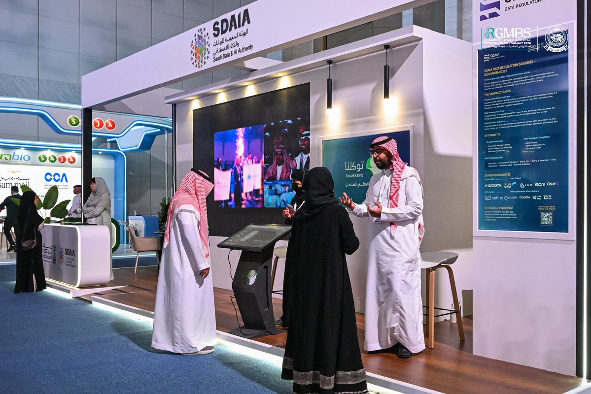sanggovsa's tweet photo. في اليوم الختامي لـ #قمة_الرياض_للتقنية_الحيوية_2026 حضور متنوع للأجنحة المشاركة.

#وزارة_الحرس_الوطني
#RGMBS2026 https://t.co/HGmpUtN70V