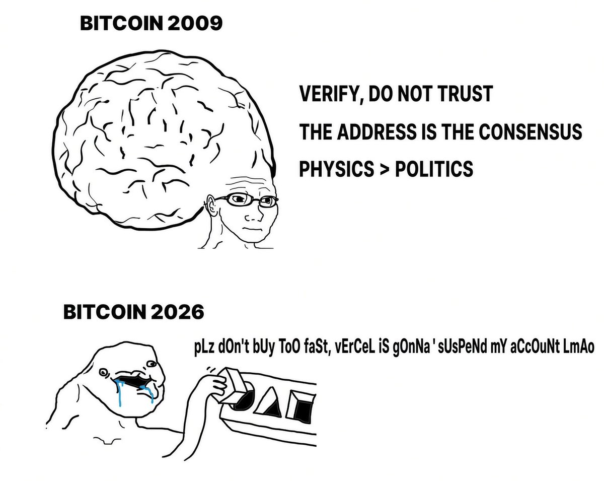 punkreturn_'s tweet photo. $LEAF isn’t a token, it’s a physical proof of concept. A Sovereign Rollup executing natively on Bitcoin’s clock. Pure time-traveling architecture. They planted the seed as $LEAF to show us the math. The database is already burning. https://t.co/9jHzMW38Qz