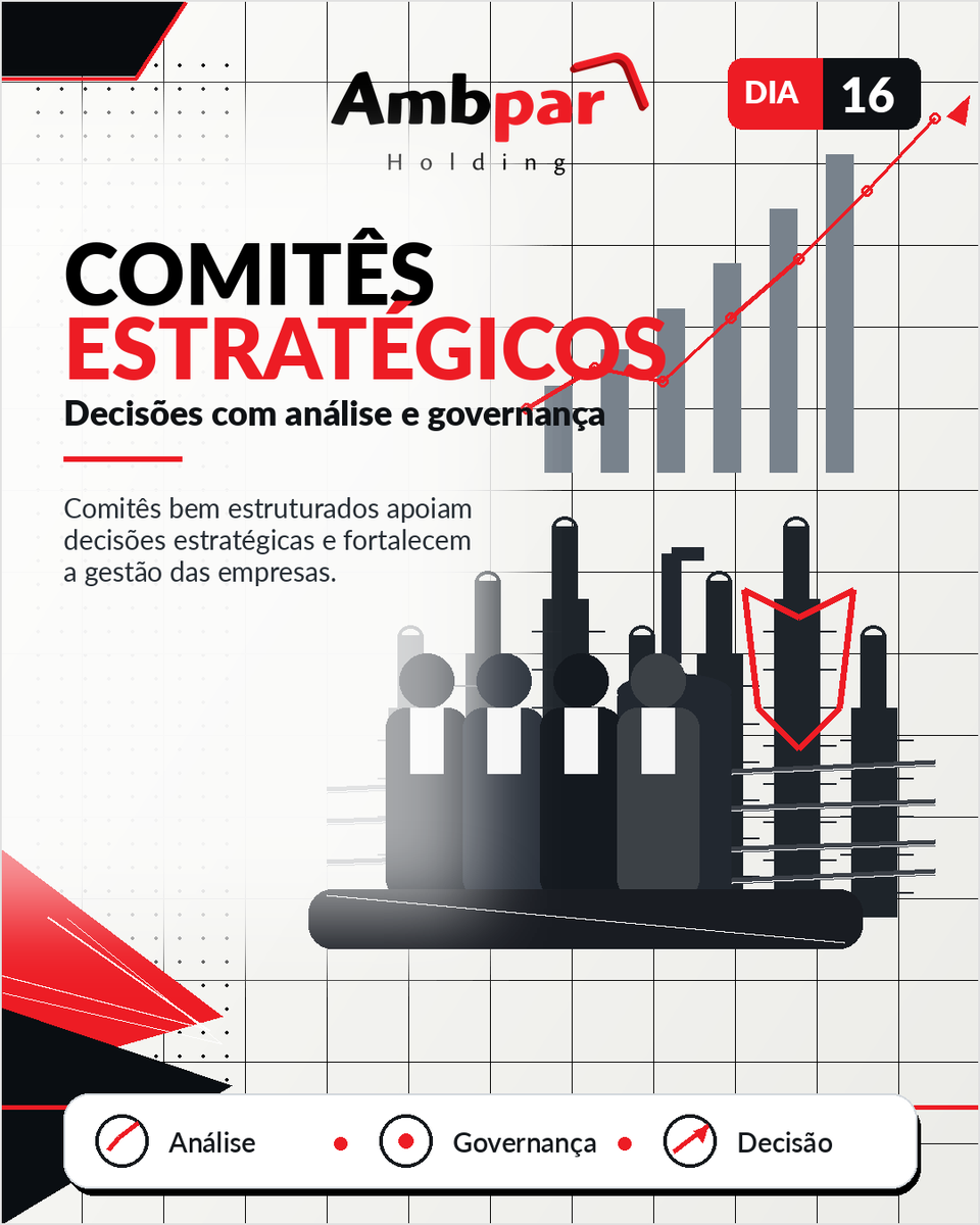 DouglasMoretto's tweet photo. Comitês Estratégicos

Decisões bem estruturadas fortalecem empresas.

Comitês estratégicos, governança e análise são caminhos para decisões mais sólidas e crescimento sustentável.

#AmbparHolding #ComitêsEstratégicos #Governança https://t.co/qcDez2duVj