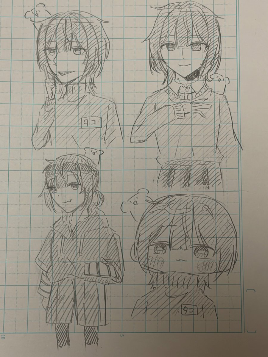 Nagatsuki1xtc's tweet photo. タコちゃんのFA描いたけど、普通に下手でびっくりしました。次描くときはもう少し上手く描きます、絶対に！
#メンメンダコの家 https://t.co/XgNDJV2Zi7
