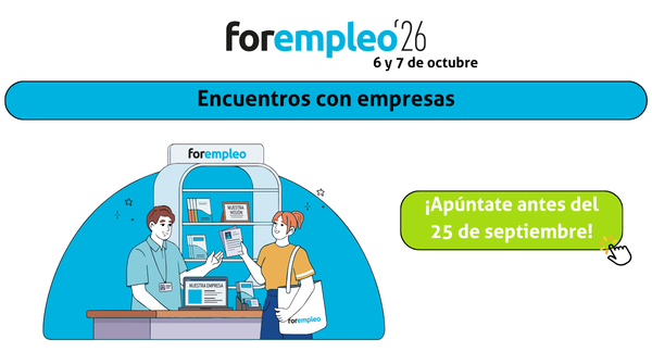 eaml_uc3m's tweet photo. 🤩¿Quieres ser el o la elegido/a?

#Forempleo26 te da la oportunidad de encontrarte con responsables de selección y RR.HH. de empresas🔝

Solo tienes que registrarte, subir tu CV y esperar a que la empresa te contacte.
✅¿Fácil no? Pues no le des vueltas
https://t.co/GH4XM1sCgl https://t.co/1QFh27VKYu