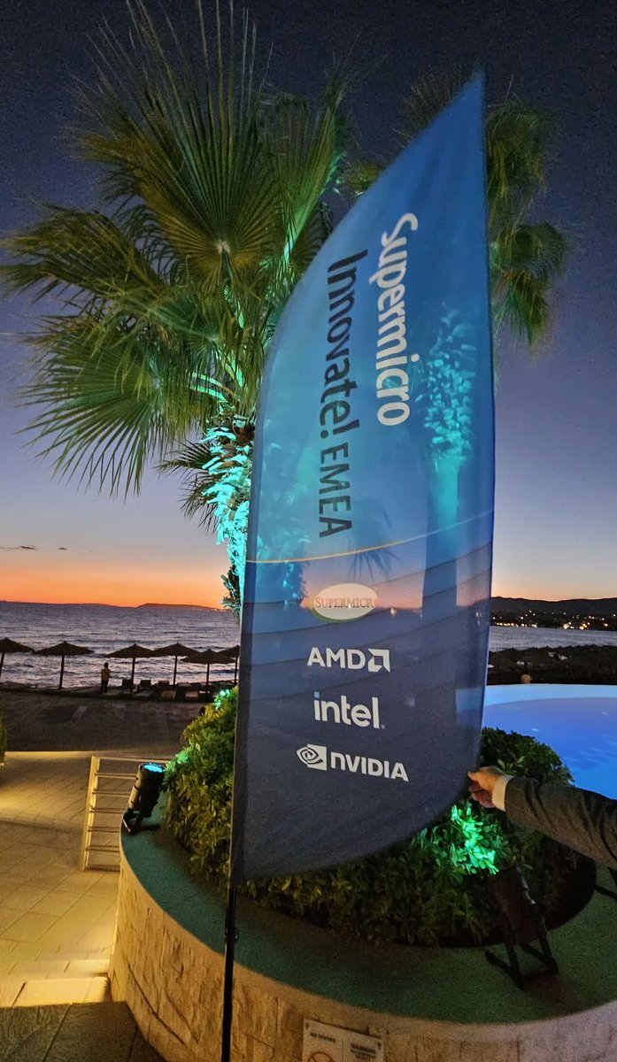 MegwareComputer's tweet photo. Two days. One incredible setting!

We’re looking back on an exciting time at @Supermicro  Innovate! EMEA.
From insightful discussions to new perspectives, it was a great chance to exchange ideas &amp; see where the industry is heading. 
And yes, Split made the experience even better. https://t.co/PtVk1TK9pX