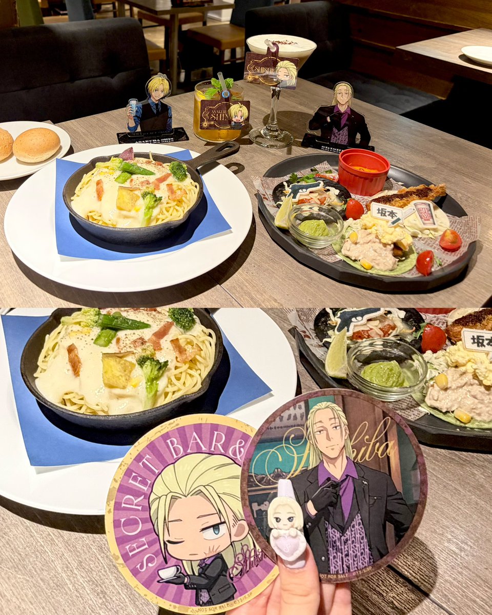 _448chu_'s tweet photo. すきコンセプトカフェ🍸💜
めろししばさんにめろめろ( ՞ෆ  ̫ ෆ՞ ) https://t.co/IwIZXSuTkg