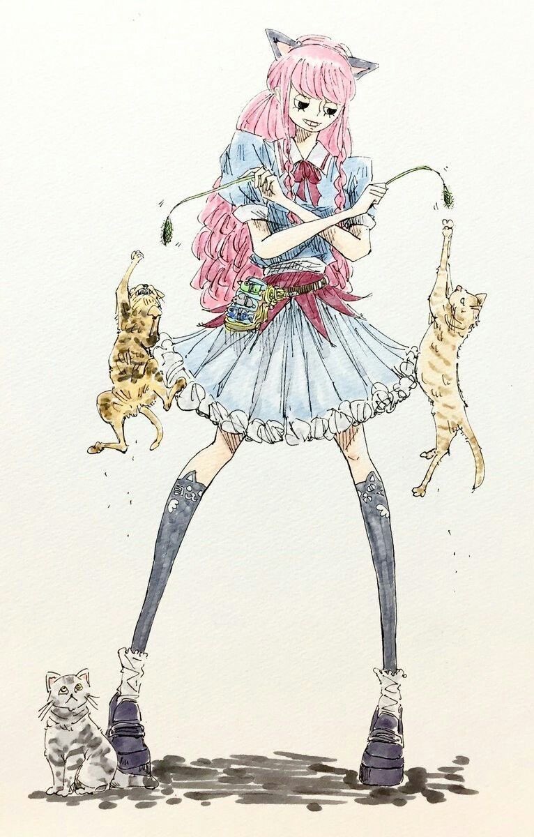 HauntingUrHouse's tweet photo. perona my favorite fashion girl https://t.co/4HyGwjH6yX
