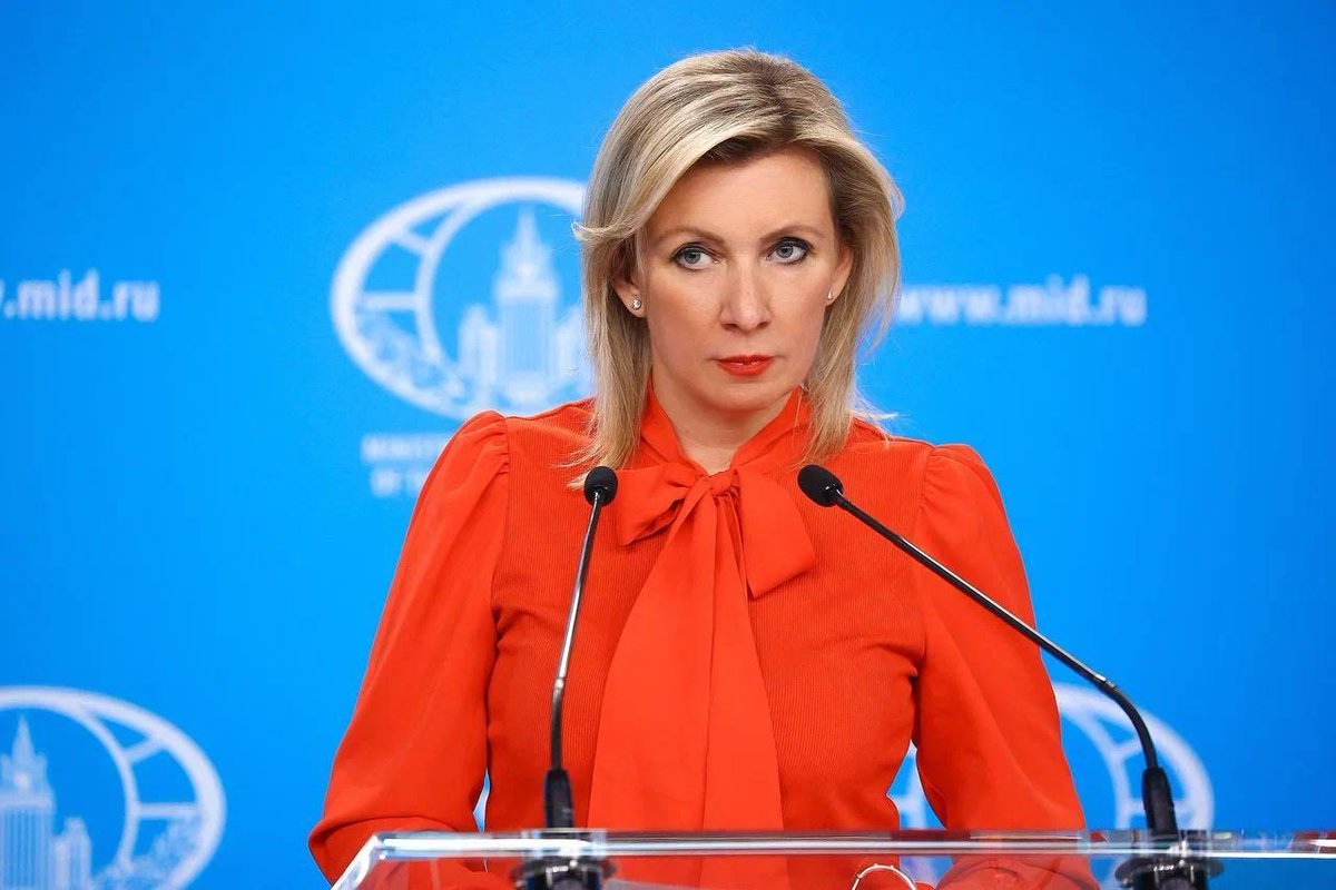 mfa_russia's tweet photo. 💬 #Zakharova: Sept 13 strikes by @mod_russia targeted exclusively military facilities &amp; the Kiev regime’s logistics infrastructure in response to Ukrainian terrorist attacks. 

👉 Zelensky cynically uses Western VIPs as human shields for military trains

https://t.co/CUWfqYtyrq https://t.co/4Wuai7bIs9