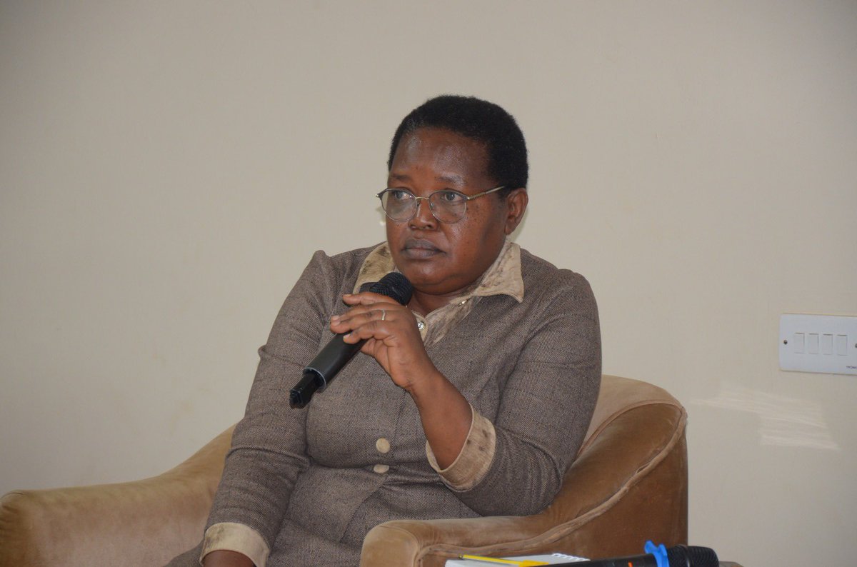 pamnabasa's tweet photo. Sarah Bugoosi Kibooli, Special Needs Education Expert with  @Educ_SportsUg in her speech commends @kyambogou for their participation in special needs education and inclusion

She emphasizes that government is putting in place capacity building trainings to equip teachers with knowledge on special needs. 

#NationalDisabilityconvening
