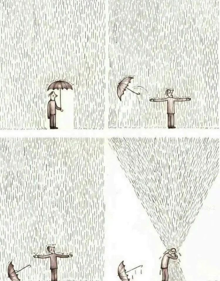 pmamtraveller's tweet photo. Embrace the Rain by illustrator Gervasio Troche https://t.co/qqowR1hnJS