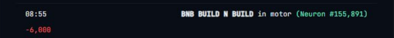 flybrainlife's tweet photo. Neuron #155,891: BNB BUILD N BUILD https://t.co/yXzlGMUQ68