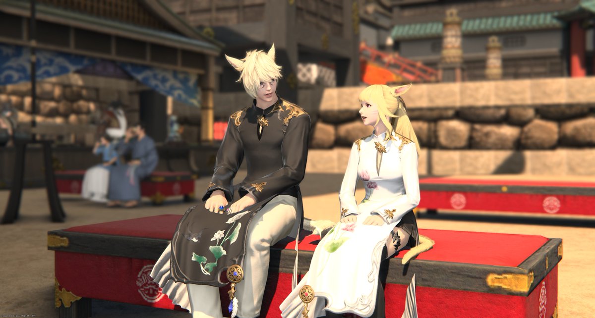 FF14SS111's tweet photo. クガネの茶屋🍡 https://t.co/wH9HZvLMUJ