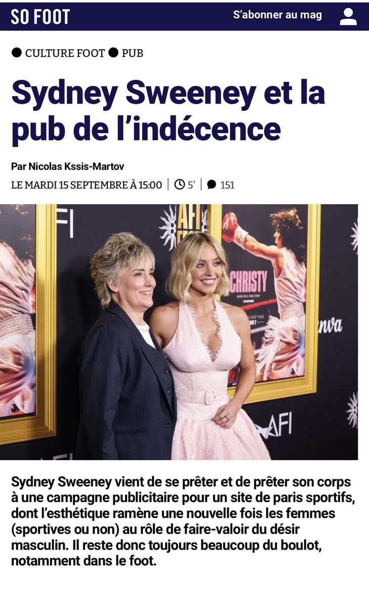 EddySardou's tweet photo. SoFoot ou la liberté des femmes à deux vitesses.

Du même auteur :

⬅️ A gauche : femme indécente / n’a pas le droit de se déshabiller comme elle veut.

➡️ A droite : femmes libres de s’habiller comme elles veulent / progressisme. https://t.co/QZZY6WWeWx