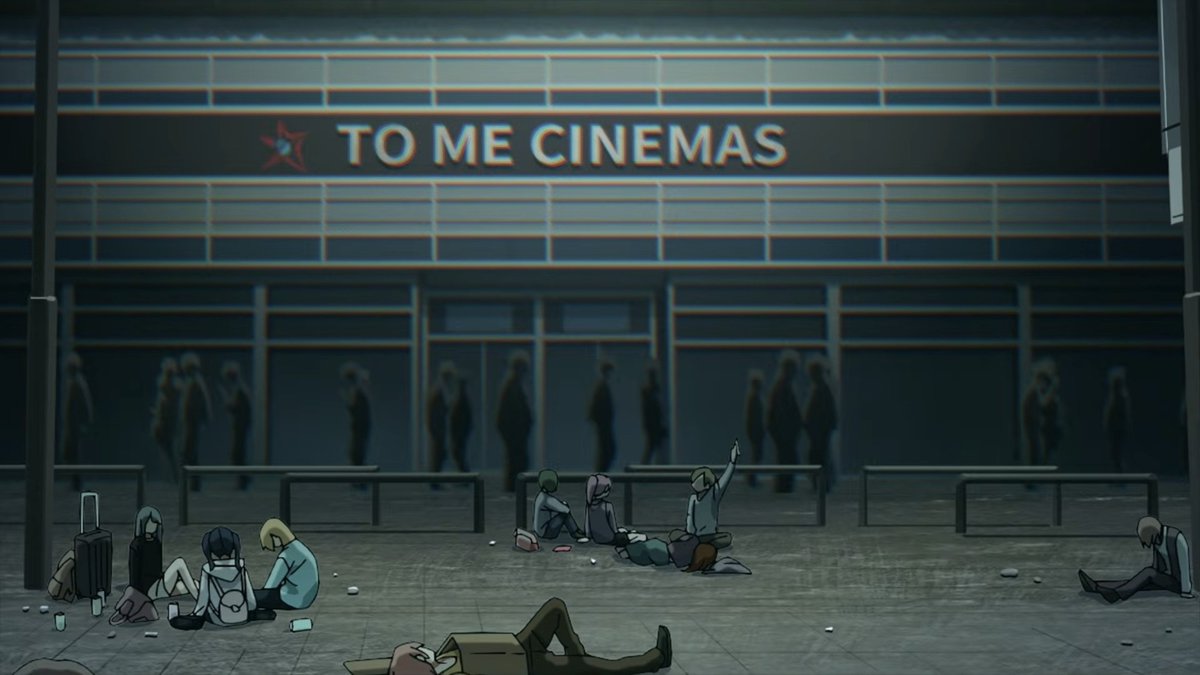 mantis_bluebird's tweet photo. It's amazing how the last frame works with Kotoko's story. Something about that no matter how hard she tried, how desperate she was, even when she punished the worst from the worsts, the world didn't become better for weak. It's exactly as sad as she remembers it from childhood https://t.co/R9ZhQ8SGXE