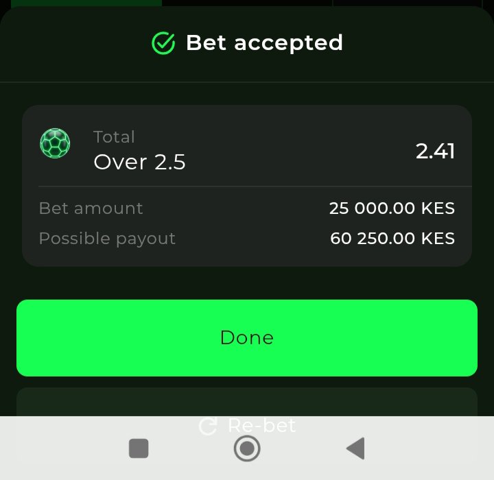 SUREJIM1's tweet photo. #FUNGABET

VIP Over 2.5 🍀

Stake 25K Hapa wakuu 💪 

Bet Code : SLSSTI6S

Register account here ⤵️

https://t.co/uvUW6odSUe

#Tukafunge https://t.co/jzoCPrA2MN