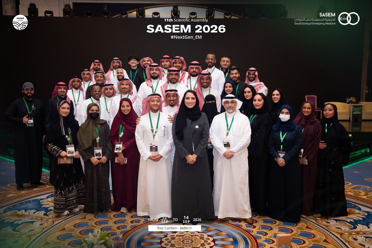 AbMoneim's tweet photo. Proud to be part of organizing committee of  SASEM 26 in Jeddah, contributing to a remarkable gathering of emergency medicine professionals and leaders
An inspiring experience filled with knowledge, collaboration, and innovation
It was a chance to work with great team @sasem2026 https://t.co/MB1ay6CUvQ