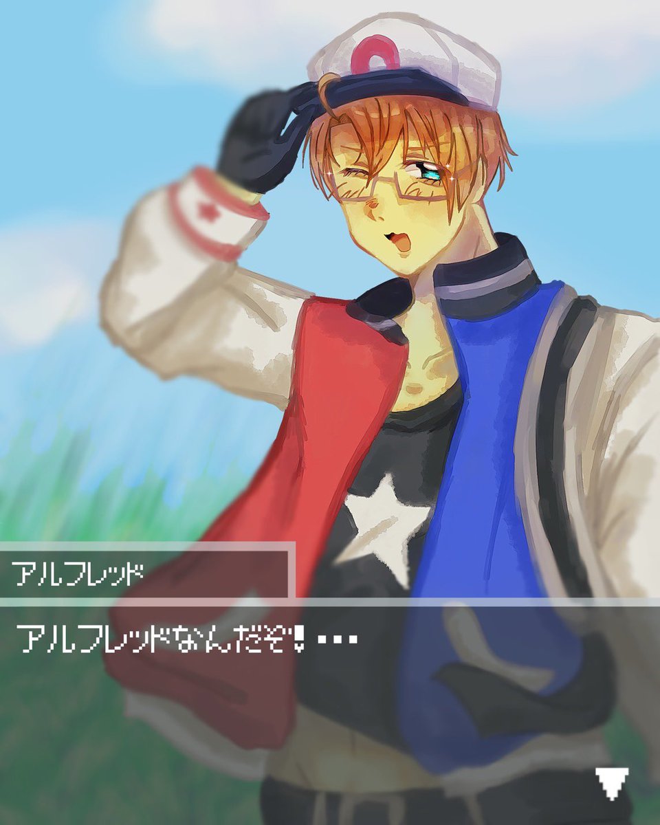 dglty6's tweet photo. アルフレッドなんだぞ！ #アルフレッド  #ヘタリア https://t.co/mpblev5qD2