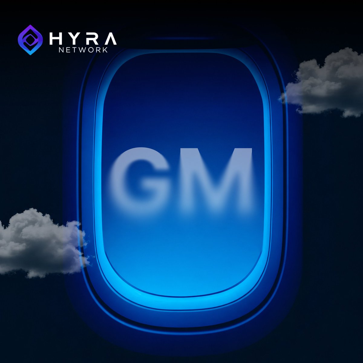 hyranetwork's tweet photo. GM, Hyra fam. ☁️
Head in the clouds. Eyes on the future.

Happy weekend. 💙 https://t.co/zVzcZsUgIn