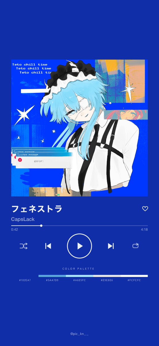 10to1_'s tweet photo. メチャ 良!
#TrackPic
#MyCustomPlaylistMaker
↓ここからちゃんと聴けるらしい たのし~~~!
🔗(https://t.co/PwDGaWEhrP) https://t.co/55x8pRQtEQ