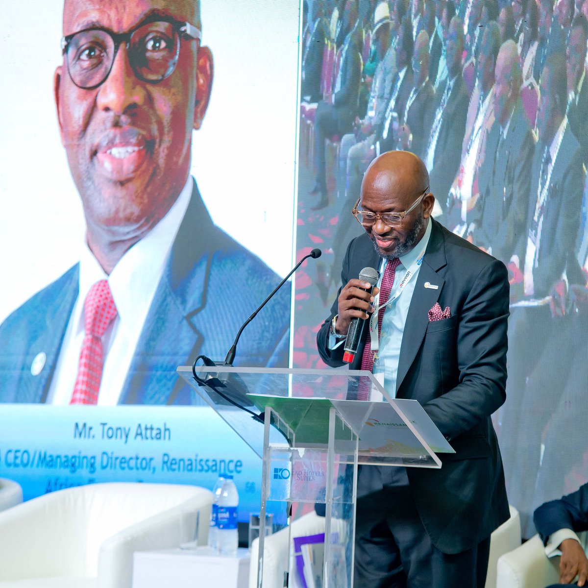Renaissance_Afr's tweet photo. At the 18th PSRG-Richardson HSSE Forum, @Renaissance_Afr is spotlighting how local content, HSSE excellence and sustainability can drive Nigeria’s industrial growth.

MD/CEO Tony Attah called for local content to move beyond participation to building lasting Nigerian capabilities, while VP, Safety & Environment, Mukaila Ojikutu, highlighted #Renaissance’s commitment to powering development while advancing sustainability.

We’re at the Renaissance booth and look forward to engaging with participants.

View more images here: https://t.co/0ZLhz0zYtG

#WeAreRenaissance #Renaissance #HSSE #LocalContent #Sustainability #EnergySecurity