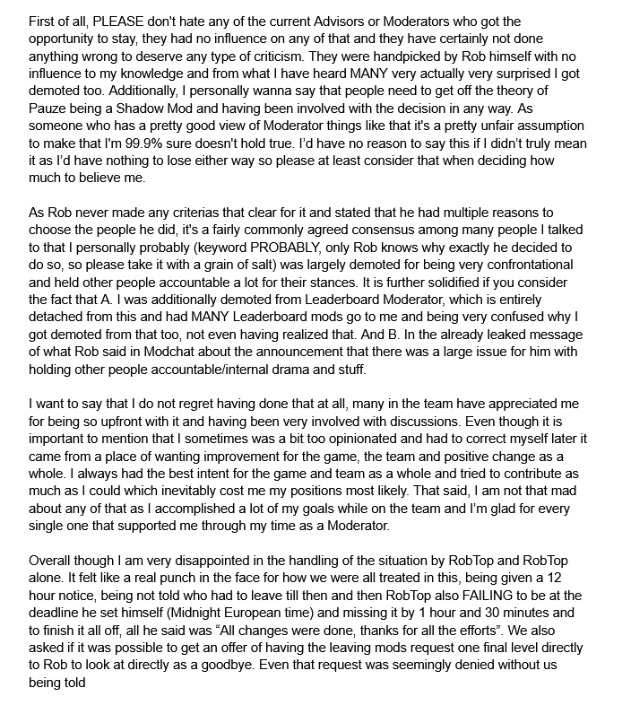 devilminee's tweet photo. Talking about my demotion and various other things that recently have been coming up. https://t.co/k0ELvLLDTj