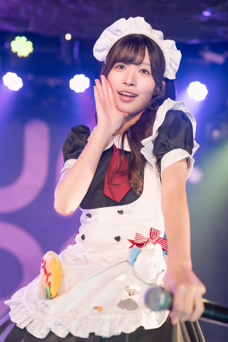 11eyru0g's tweet photo. メイドさんも似合うなぁ〜🥰
エプロンにつけているオムライスもめちゃめちゃ可愛い！
#UNDO
#りこなのとりこなの https://t.co/85Zy8cGBgX