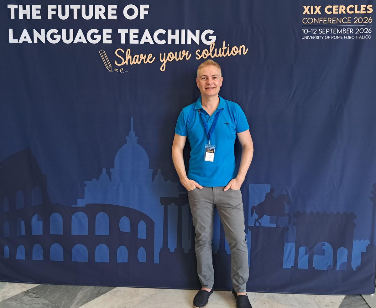 uclm_inter's tweet photo. La @uclm_es participa en el XIX Congreso de CercleS en Roma. 🇪🇺
El director del Centro de Lenguas coordinó el Grupo de Interés en Internacionalización y Política Lingüística y presentó la comunicación “From Collaboration to Global Impact”.
Un paso más por la internacionalización https://t.co/GdQj6dj4p9