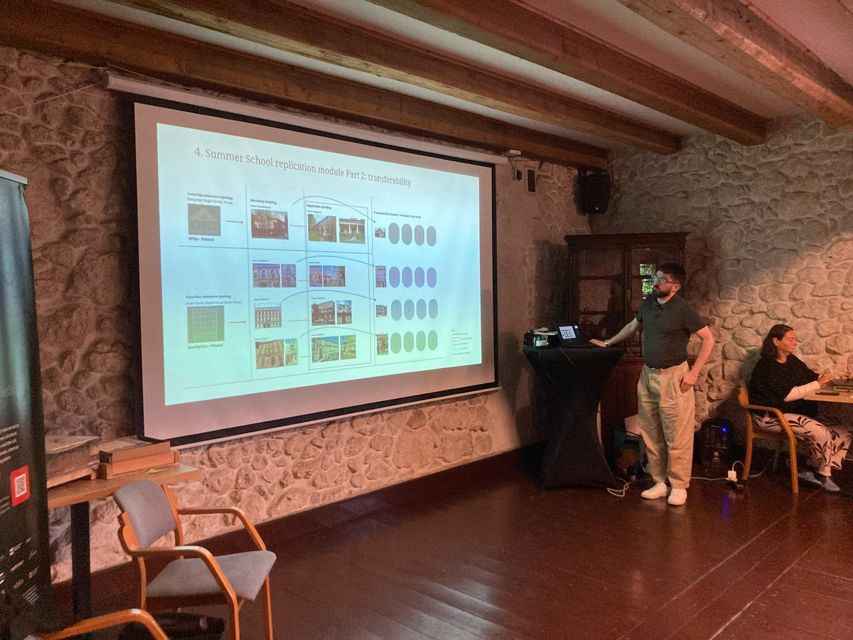 EdinburghWH's tweet photo. Last Week, Gary and Yann of our Climate Emergency team travelled to Tomaszowice, outside Krakow in Poland, for the #FuturHist European Summer School on the Refurbishment of Historic Buildings.
Learn more here: https://t.co/2lNgilmGF8 https://t.co/hIAOW8U3S2