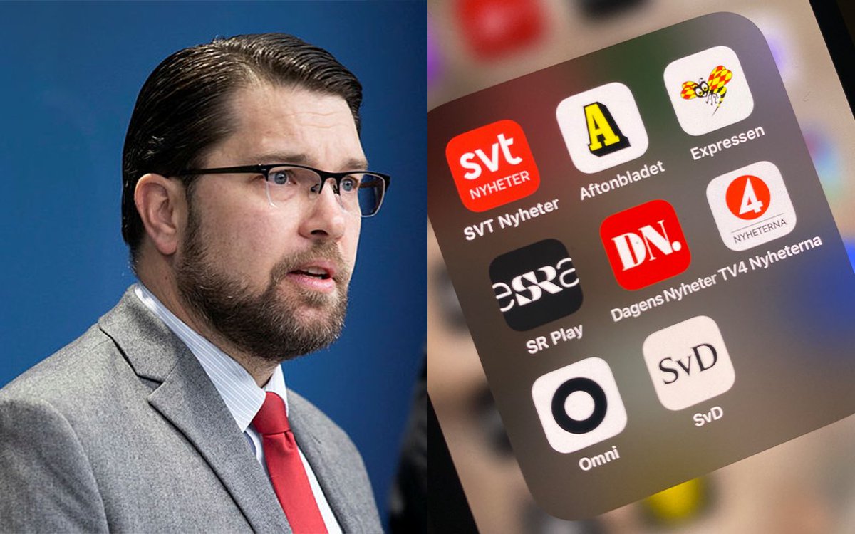 insikt24's tweet photo. Jimmie Åkesson avfärdar medias ”uppgifter” om förändrade SD-krav på en regering

• SD-ledaren menar att alla artiklar med en påstådd "SD-källa" ska tas med en ordentlig nypa salt

▹ Läs mer här: https://t.co/rUhVSUcvcj https://t.co/7huyQZWfQJ