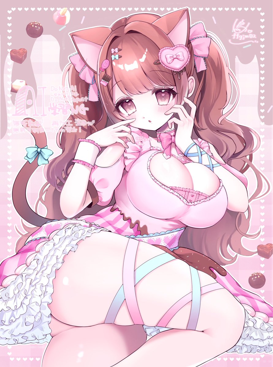 ffgjm02's tweet photo. 🎀🍫🍬💓　#OC https://t.co/oqmLbuHCyW