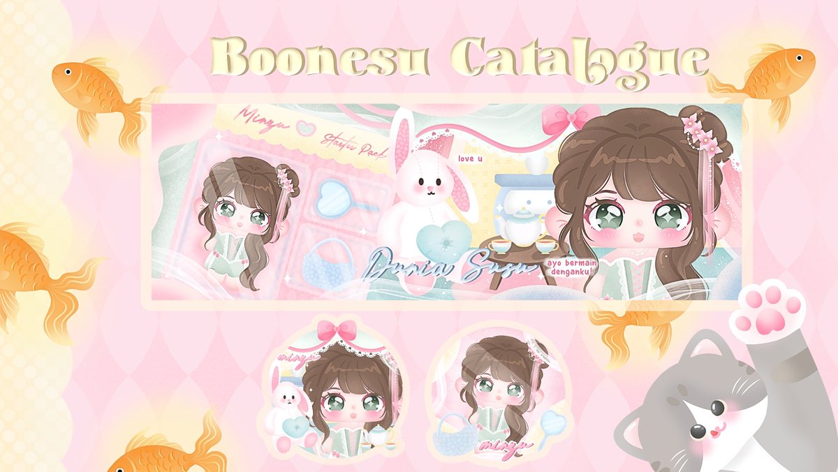 m0_0nzu's tweet photo. 𖥦  help rt, thank you😋💗  ა 

halOoow minzu membawa rs layout chibi dari katalog ‘boonesu’ 🐰🧸🩰 . . price 29k 🪄 free retext

jika berminat sung dm aja yaw🐟😘
▸   𖥻 ִ  #bealanjaㅤ https://t.co/utI0y5whMF