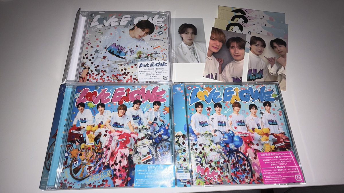 cyaramelice0804's tweet photo. CD届いたー！！ #ラブエンジン  #ときユニ https://t.co/l3eJIc2oPN