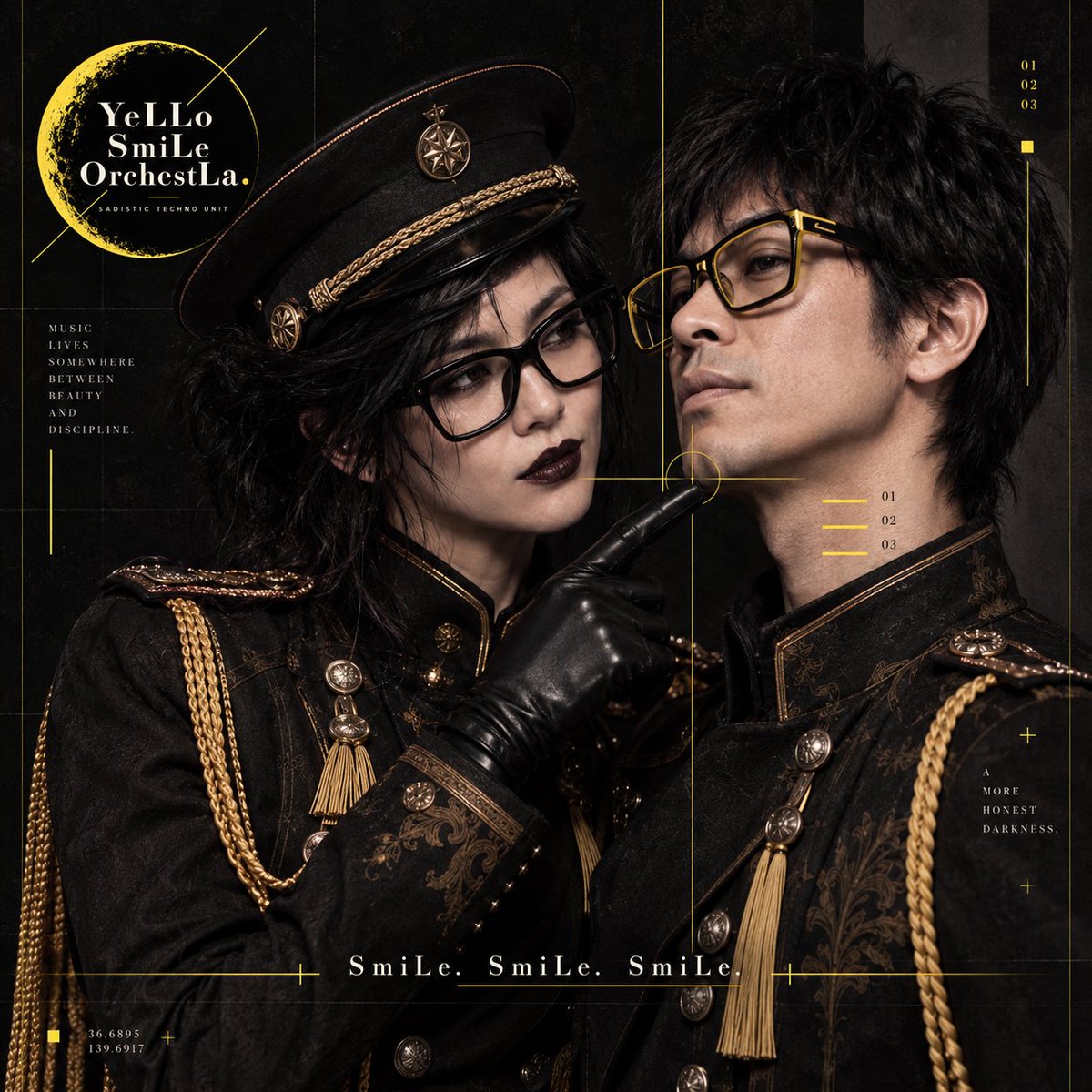 makotang_music's tweet photo. 新ユニット「YeLLo SmiLe OchestLa.」のデビュー曲を公開しました！
二人の「サディスティックテクノ」をお楽しみください

「SmiLe. SmiLe. SmiLe.」

▶オリジナルバージョンはコチラ
https://t.co/jC8PaSgKJu

▶ライブバージョンはコチラ
https://t.co/v9lN4NFQl1 https://t.co/w3oYO4bBY1