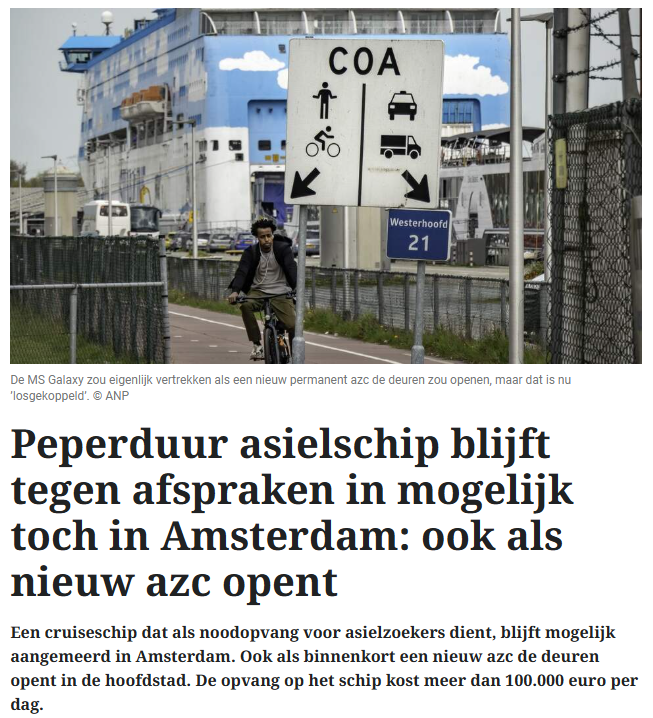 PVVZaanstad's tweet photo. Het méér, méér, méér van #D66 

Meer dan 100.000 euro per dag, welke #idioot heeft dit verzonnen.
Het #COA is de meest geldverspillende organisatie in Nederland.

Dan ga ik toch voor het: minder, minder, minder van @geertwilderspvv https://t.co/IMsZBm7yuy