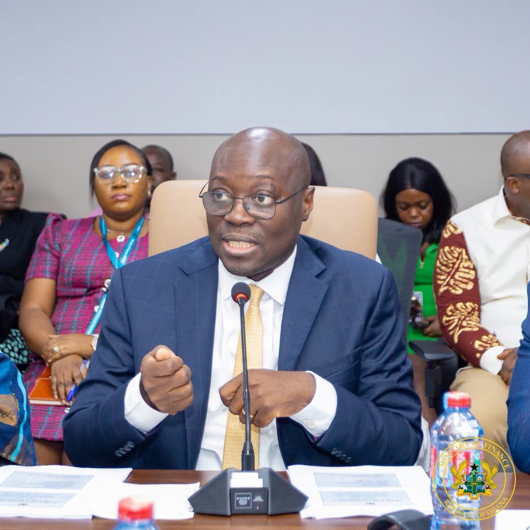 Cassielforson's tweet photo. A while ago, I welcomed Makhtar Diop, Managing Director of the International Finance Corporation (IFC), to the ministry.

He commended Ghana’s economic progress, especially the reduction in inflation.

I made it clear that our next steps include developing commercial agriculture, adding value to what we produce and creating more jobs.