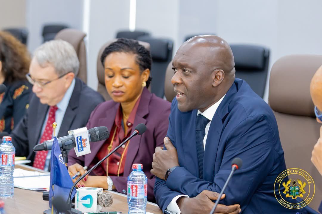 Cassielforson's tweet photo. A while ago, I welcomed Makhtar Diop, Managing Director of the International Finance Corporation (IFC), to the ministry.

He commended Ghana’s economic progress, especially the reduction in inflation.

I made it clear that our next steps include developing commercial agriculture, adding value to what we produce and creating more jobs.