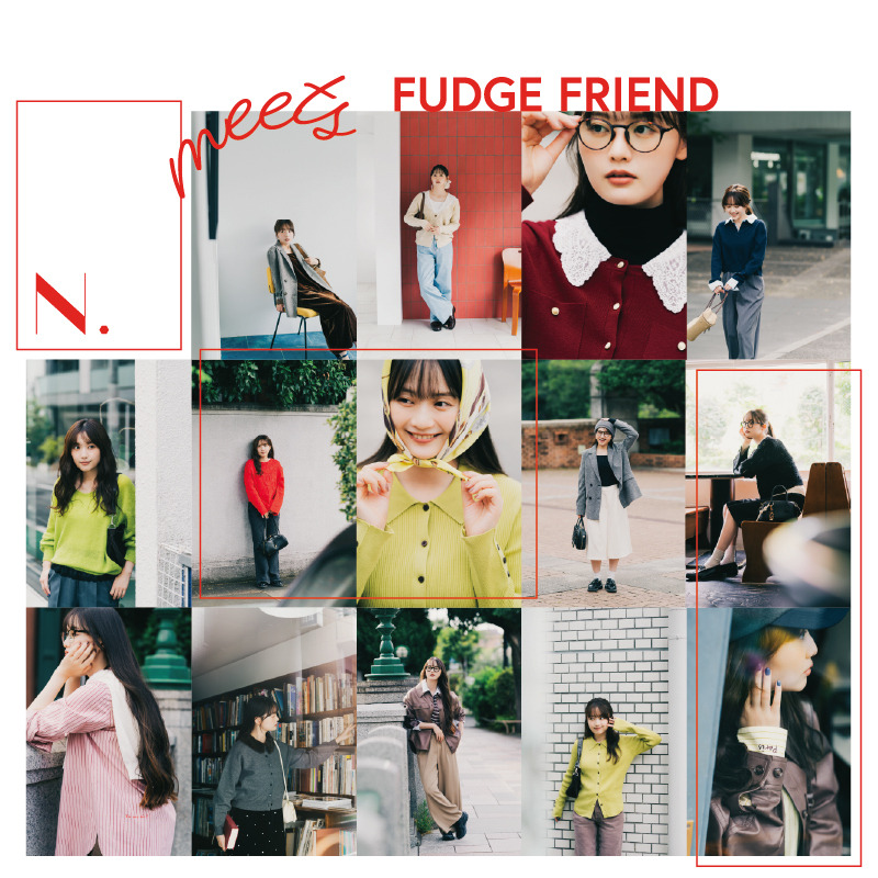 NNaturalBeautyB's tweet photo. N. meets FUDGE FRIEND公開中✨

雑誌『FUDGE』のオフィシャルガール“FUDGE FRIEND”として活躍中の、うさみさん＆大島花菜さんのお2人を迎え、N.秋の新作をコーディネートしていただきました。
今すぐ活躍する着こなしをぜひチェックしてください✨

詳しくはこちら⇒https://t.co/XTb596tEkV https://t.co/MEhxMg4PSM