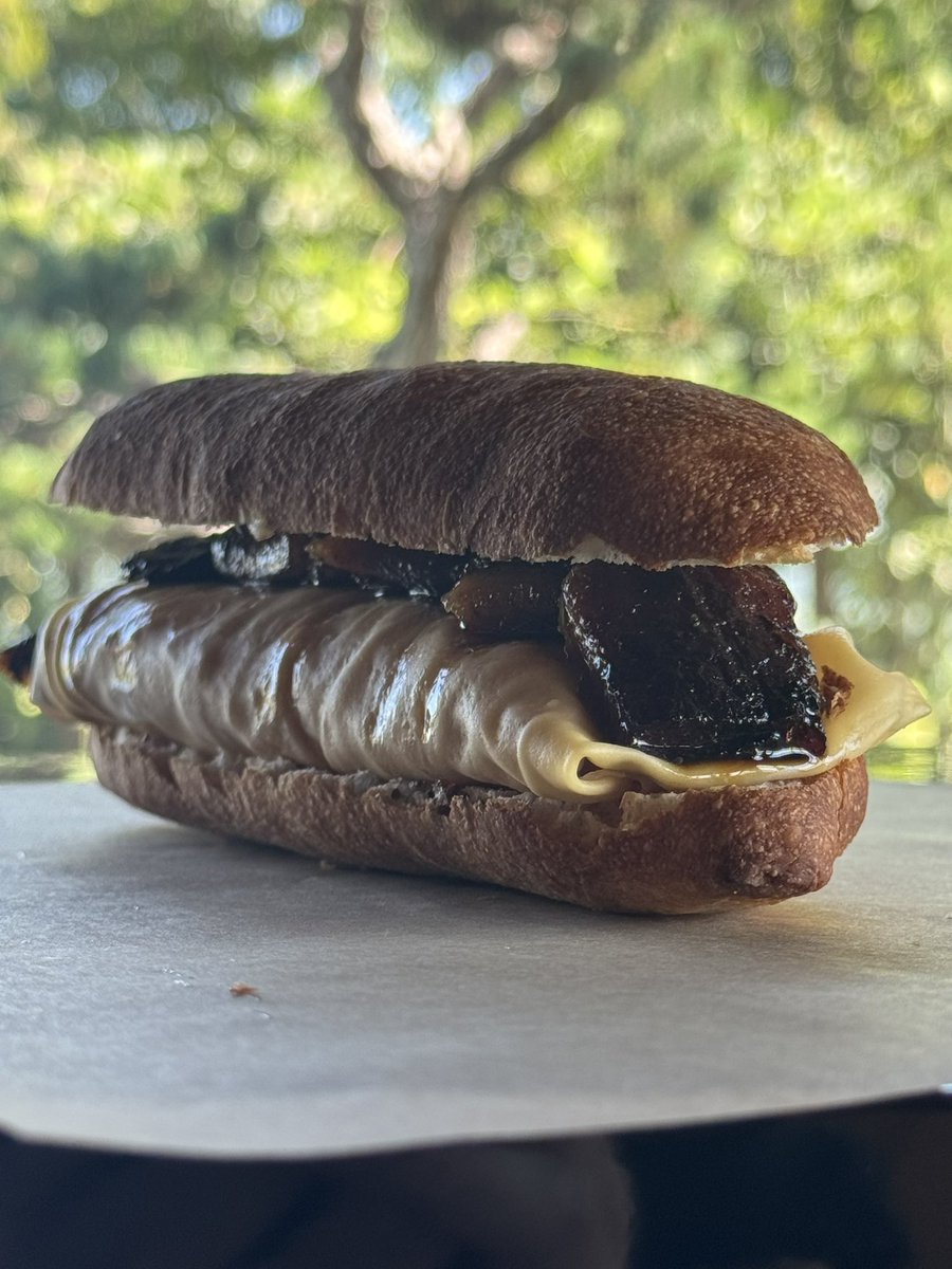 grande_bambu's tweet photo. うなぎパニーノ
Panino con anguilla
(天使のチャバッタ モルタデッラ 白茄子チーズ 玉ねぎ ゴルゴンゾーラ うなぎの蒲焼き)
#氷見パニノテカ https://t.co/FuTQcfovmy