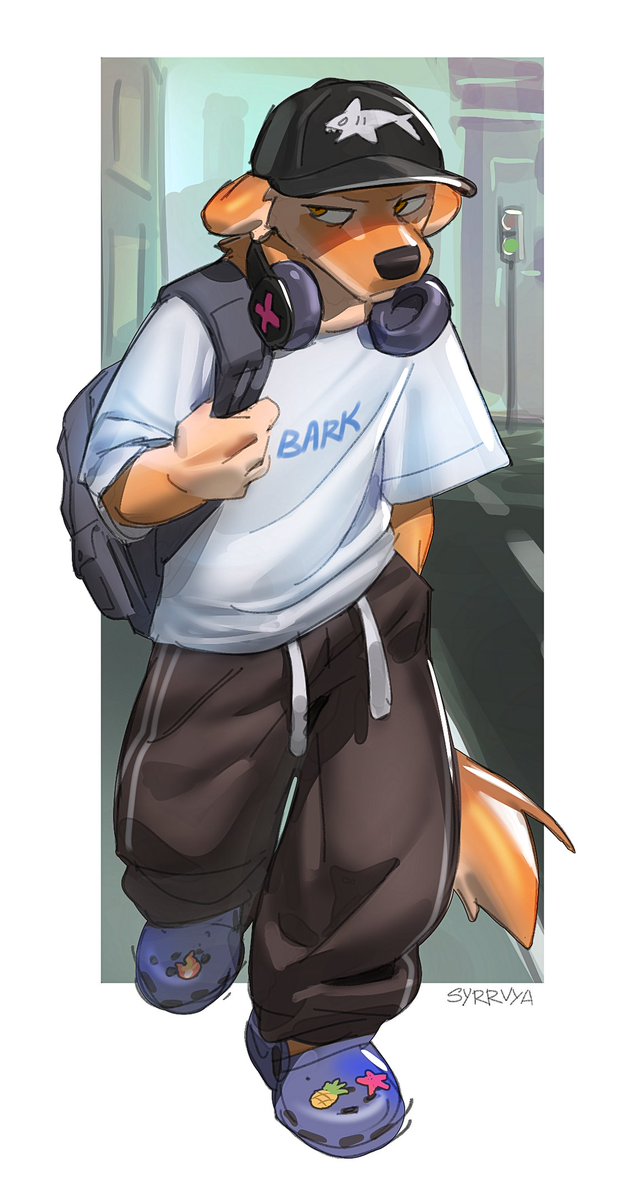 syrvya's tweet photo. bark https://t.co/WQG8SILsEN