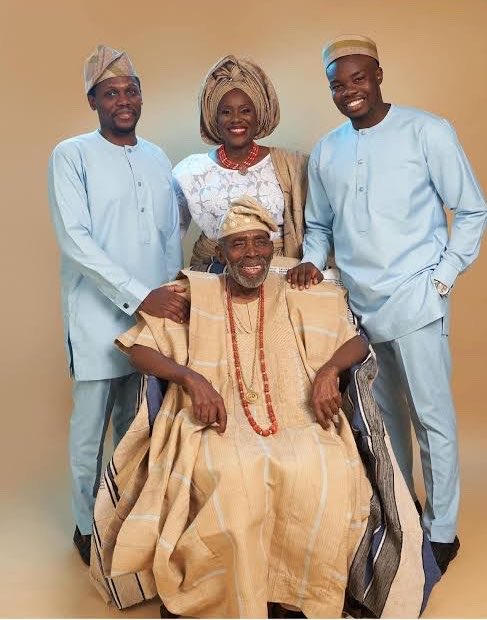 peace_igho's tweet photo. Olu Jacob got married to Joke Sliva when he 42 and she was 24 in 1986. He let her use her surname and supported her career.  
She had 2 sons for him, loved and took care of him till he passed in 2026. https://t.co/7R1SHf4ADf