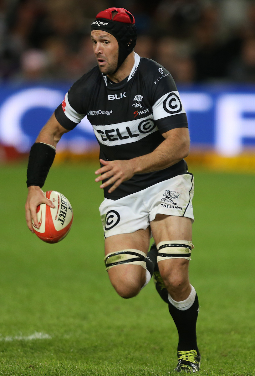 SharksRugby's tweet photo. Some say that his relentless energy could power half the electricity grid in KwaZulu-Natal ⚡
Your Sharks legend of the day: Jacques Botes 🦈👏
The most capped Currie Cup player in history (156), and three time winner in the competition, Botes served the Club with distinction between 2005 until 2014 🫡

#SharksRugbyClub #BlackWhiteForever #JacquesBotes

(© Steve Haag Sports)
