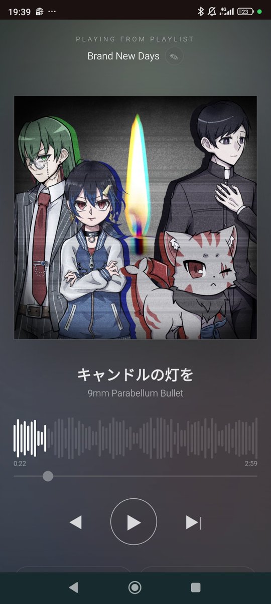 CreaturesS88299's tweet photo. 先日作った画像の実際に聴けるプレイリスト版を作らさせていただきました🎧🎶
サイト製作者様方と楽曲の本家様に感謝を込めて……
↓↓URL↓↓
https://t.co/NxYOwjm41W
↑↑↑↑↑↑↑
#MyCustomPlaylistMaker https://t.co/sZVGYToMhC