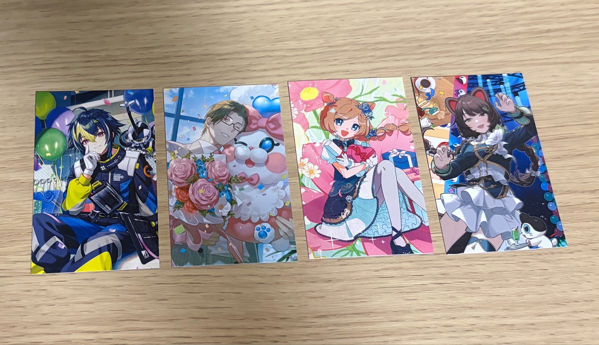 ss_no037's tweet photo. にじさんじ ノスタルジア 交換 

譲 画像1枚目()

求 画像2枚目(🛡️)

💡は交換のみ、他は比率違いの交換も可能。郵送での取引。
お気軽にお声掛けくださいませ。 https://t.co/1y53kR2EbA